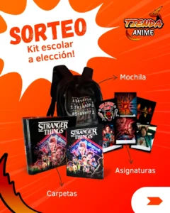 Sorteo de Kit Escolar Anime con Tienda Anime