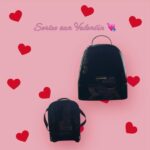 Mochila/cartera negra a prueba de agua, premio del sorteo de Lucila Villafane en Instagram. Instrucciones para participar en el sorteo y ganar el accesorio.