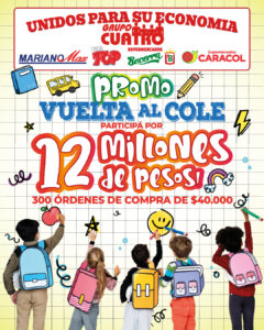 Promo «Vuelta al Cole 2025» de Mariano Max: Gana una de las 300 órdenes de compra de $40.000