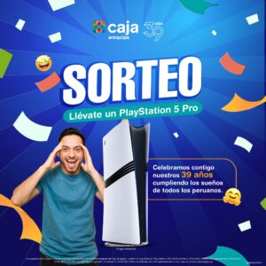 Participa en el sorteo de Caja Arequipa y gana una PlayStation 5 Pro